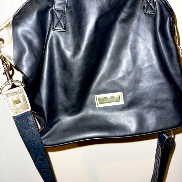 Versace Bags Versace Parfum Black Tote Bag Weekender Poshmark